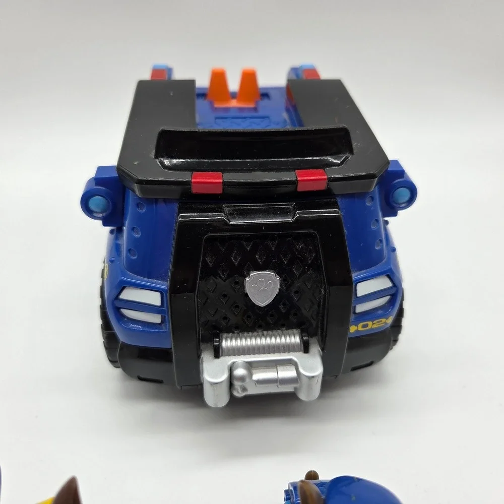 Paw Patrol Police Cruiser Toy Vehicle Kids OS Blue Chase Figures Set‎